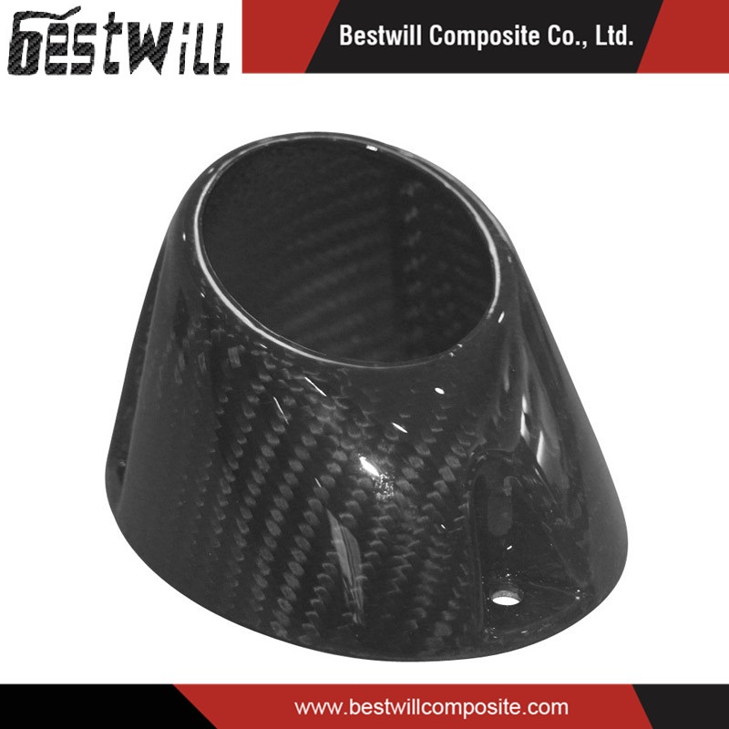 Carbon Fiber Products for Motorcycle Muffler End Cap 